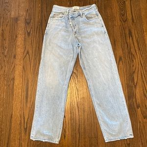 Agolde Criss Cross Upsized Jeans size 26